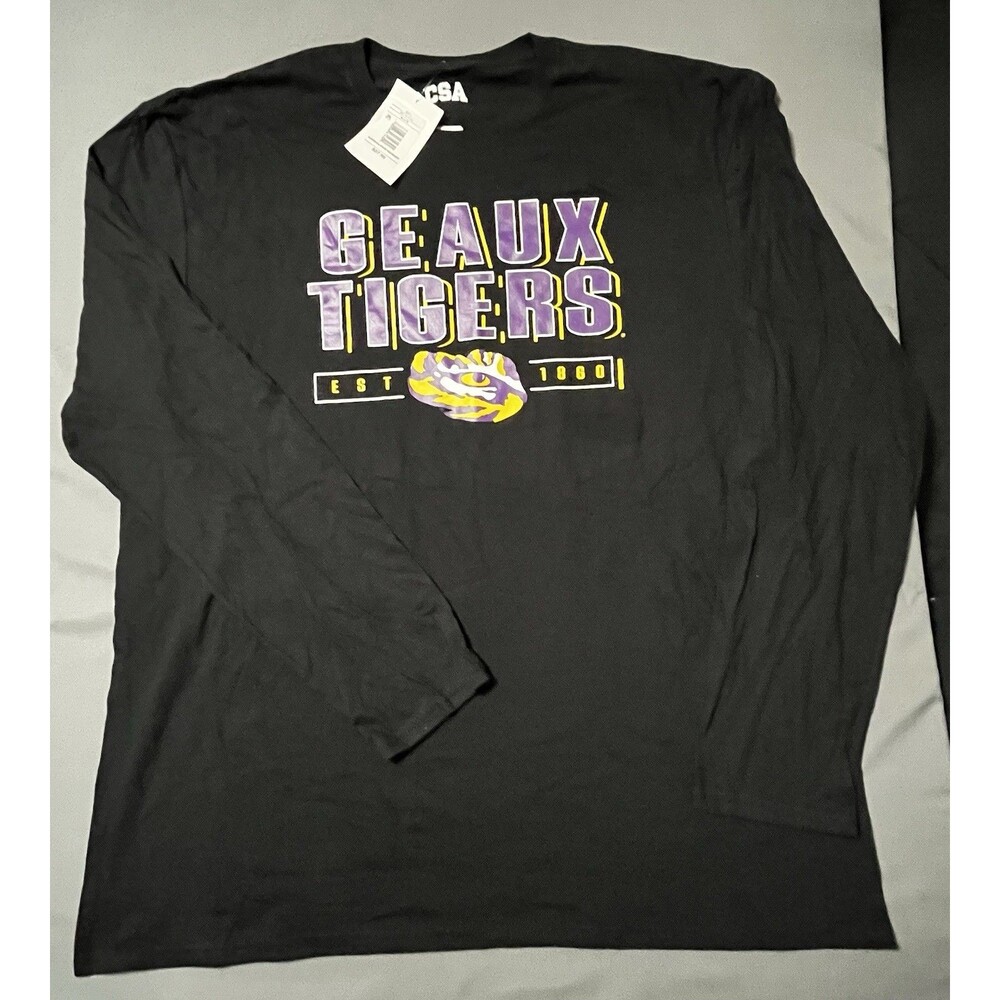 NCAA LSU Long sleeve T-Shirt Size 2XL